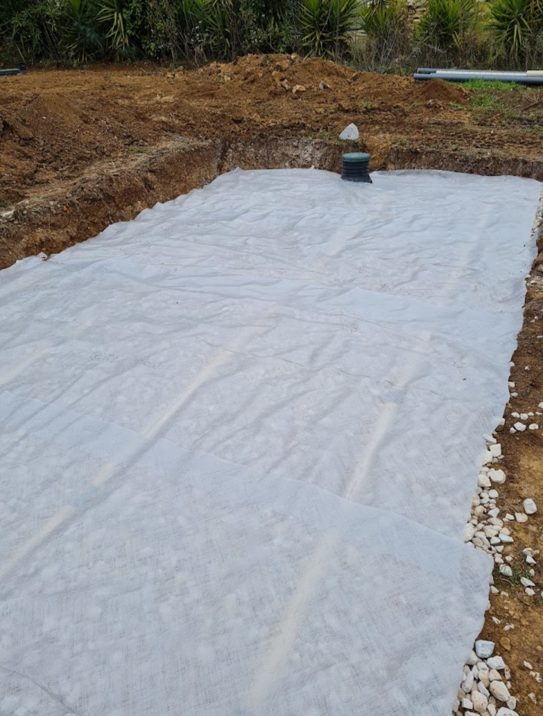 Travaux BTP terrassement piscine à Bandol