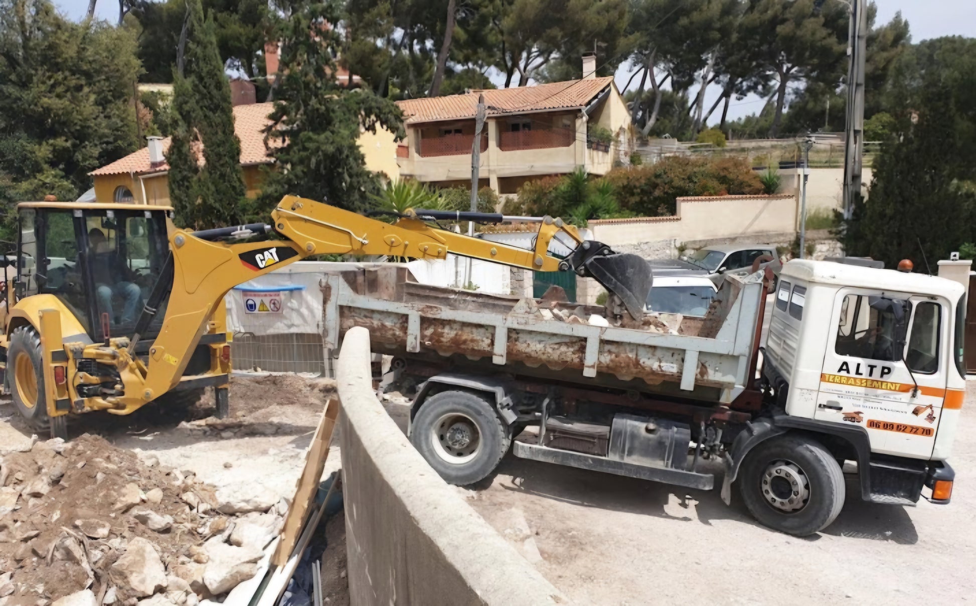 Service de terrassement Aubagne